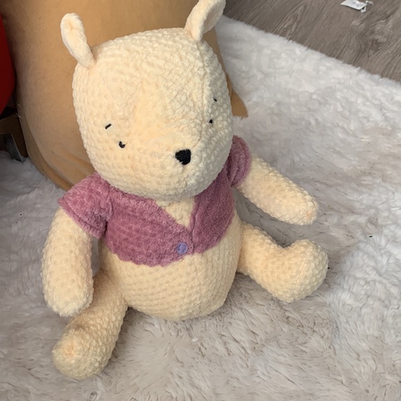 Classic Winnie the Pooh Vintage Disney Store Exclusive 15" Large Plush Bear - Picture 8 of 9